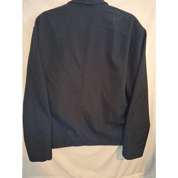 STRUCTURE Men's Black Zip-Up Windbreak Jacket Size XXL - Picture 6 of 10